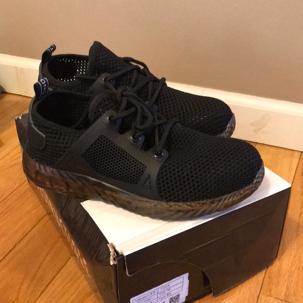 COPY - Steel Toe Shoes Size 38 Work Safety Boots Indestructible  Brand New